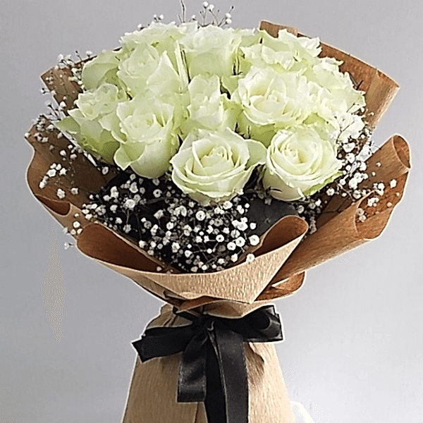  Burdur Çiçek Gönder - 15 BEYAZ GÜL