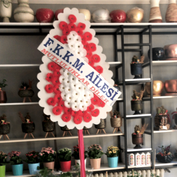  Burdur Çiçek Siparişi - YAPAY CELBERA ÇELENK