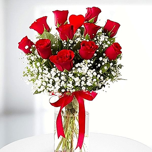  Burdur Çiçekçiler - 11 KIRMIZI GÜL ARAJMANI