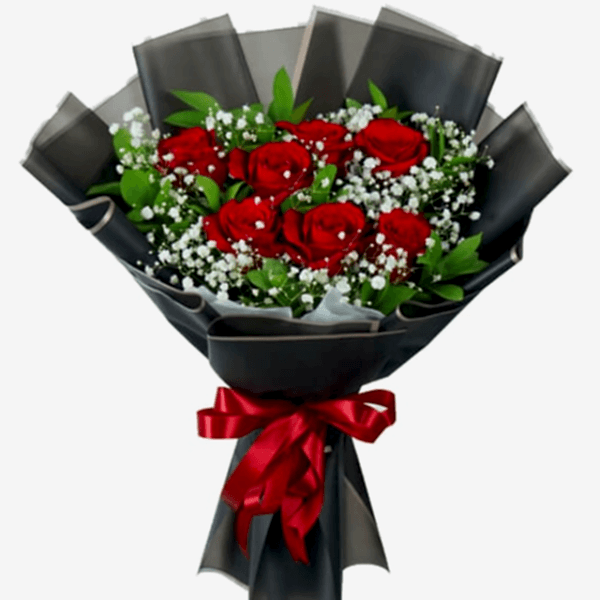  Burdur Çiçekçiler - 7 KIRMIZI GÜL