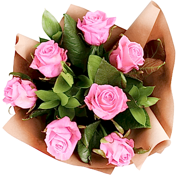  Burdur Çiçek - 7 PEMBE GÜL