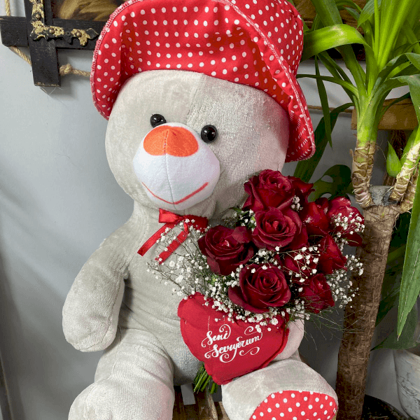  Burdur Çiçek Siparişi - AYICIK VE GÜLLER