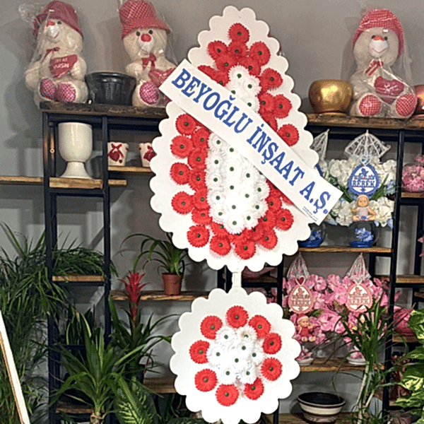  Burdur Çiçek Siparişi - ÇİFLİ ÇELENK