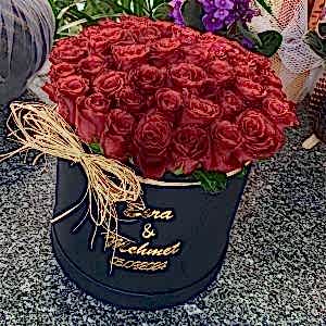  Burdur Çiçek - KUTUDA CANLI GÜL