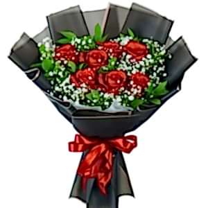  Burdur Çiçekçiler - 7 KIRMIZI GÜL